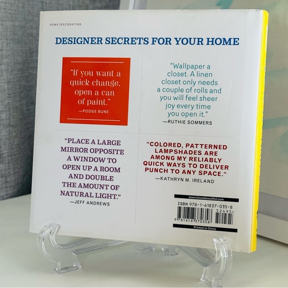 House Beautiful Quick Changes Fresh Looks for Every Room Hardcover Design Book - Picture 15 of 15